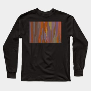 Rainbow Eucalyptus Tree Bark Long Sleeve T-Shirt